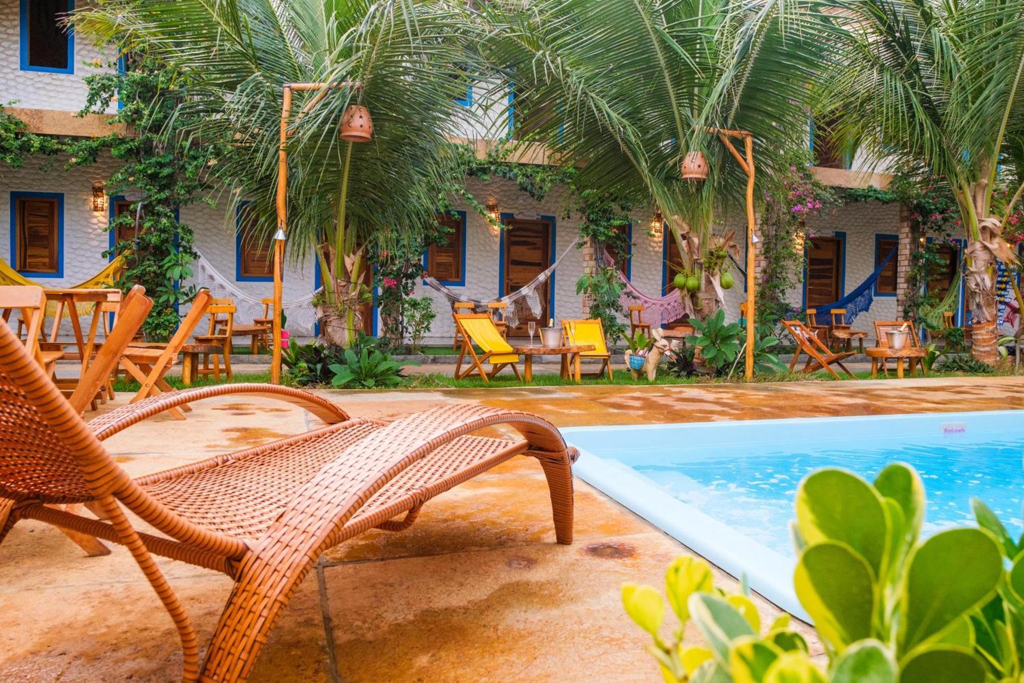 Pousada Villa Coqueiro Луис-Коррея Экстерьер фото