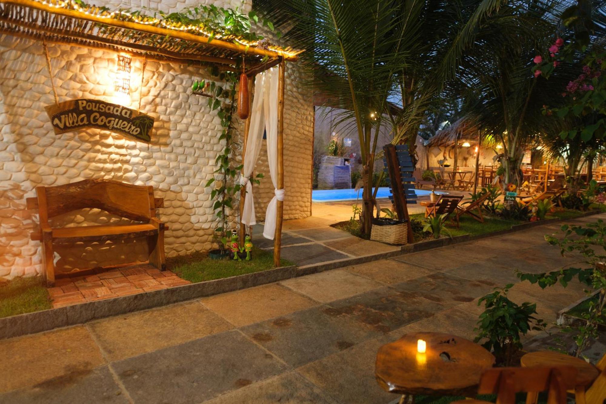 Pousada Villa Coqueiro Луис-Коррея Экстерьер фото