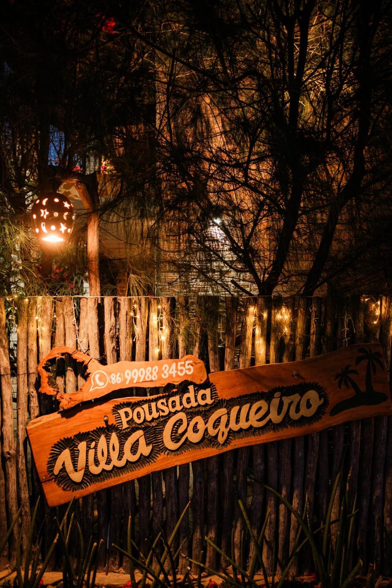 Pousada Villa Coqueiro Луис-Коррея Экстерьер фото
